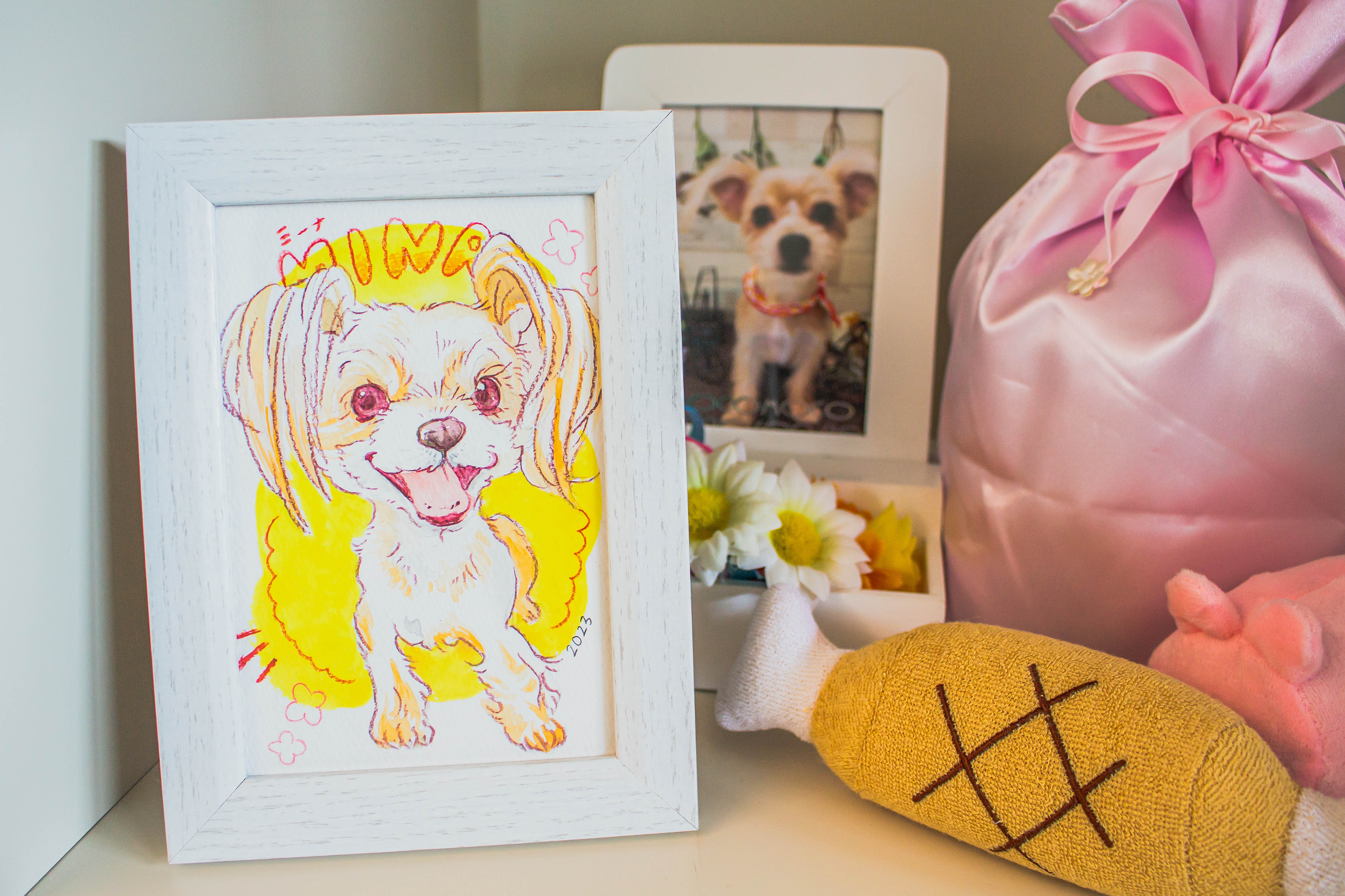 似顔絵差し上げます